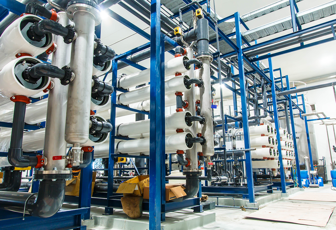 民間用水・廃水設備の補修、改造、更新工事について