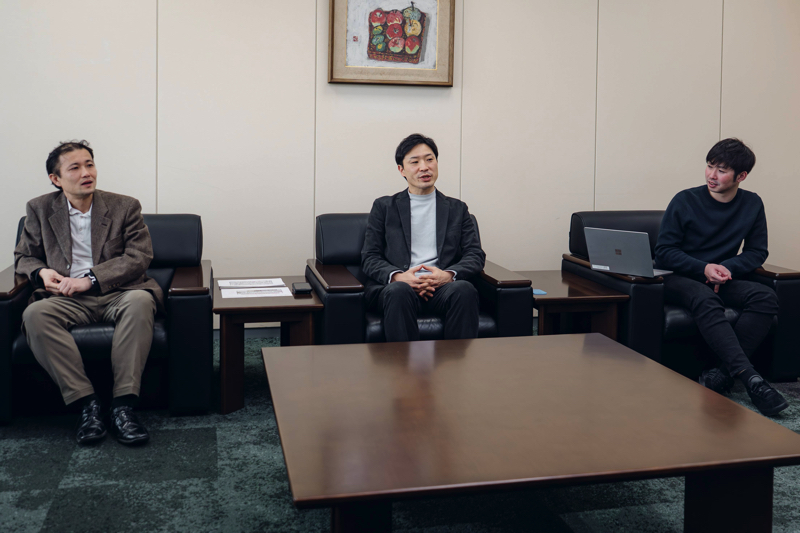 奥秋禎浩 様 深田正浩 様 齋藤正如 様