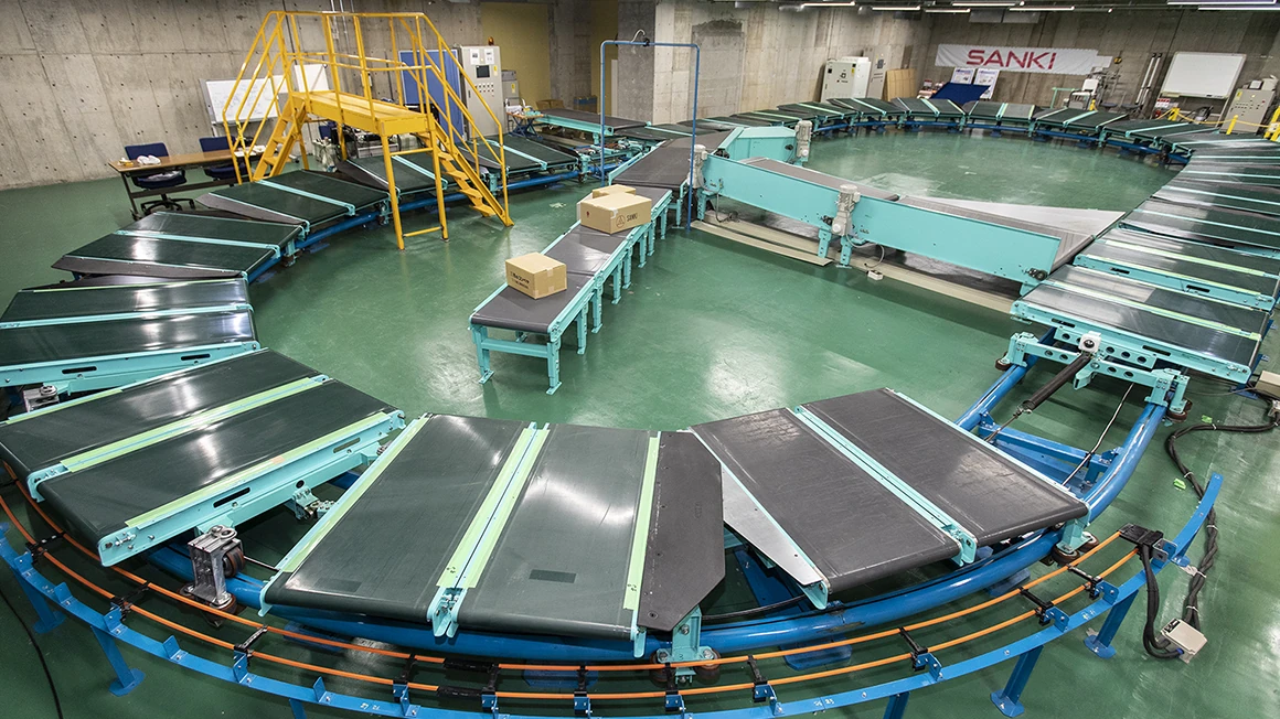 搬送設備試験室