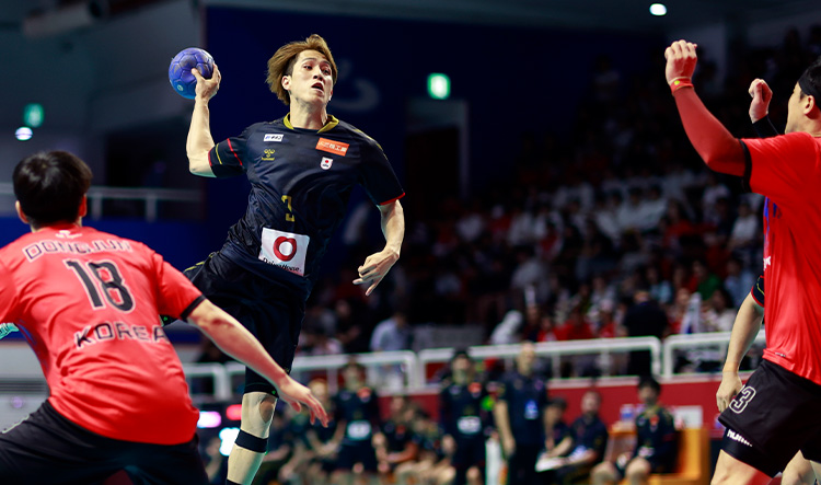 藤坂選手／日韓定期戦2025　&copy;JHA／Yukihito Taguchi